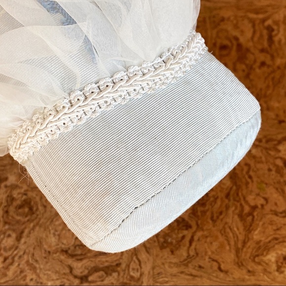 ❌SOLD❌ VTG Blue Victorian Lace Mini Mannequin - Picture 6 of 11